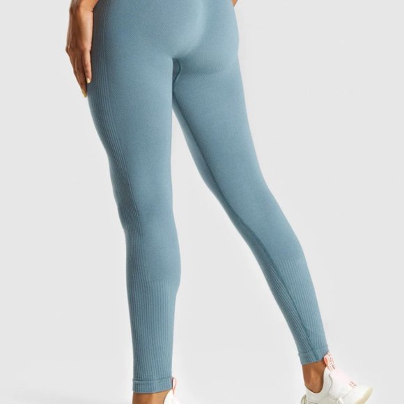 Power Down Leggings - Turquoise - Picture 2 of 3